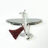Spitfire Poppy Brooch