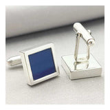 Red Arrows Hawk T.1A XX227 blue cufflink. Sterling Silver.