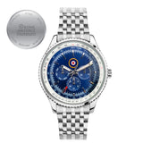 RAF Museum Roundel Stainless Steel Bracelet Watch