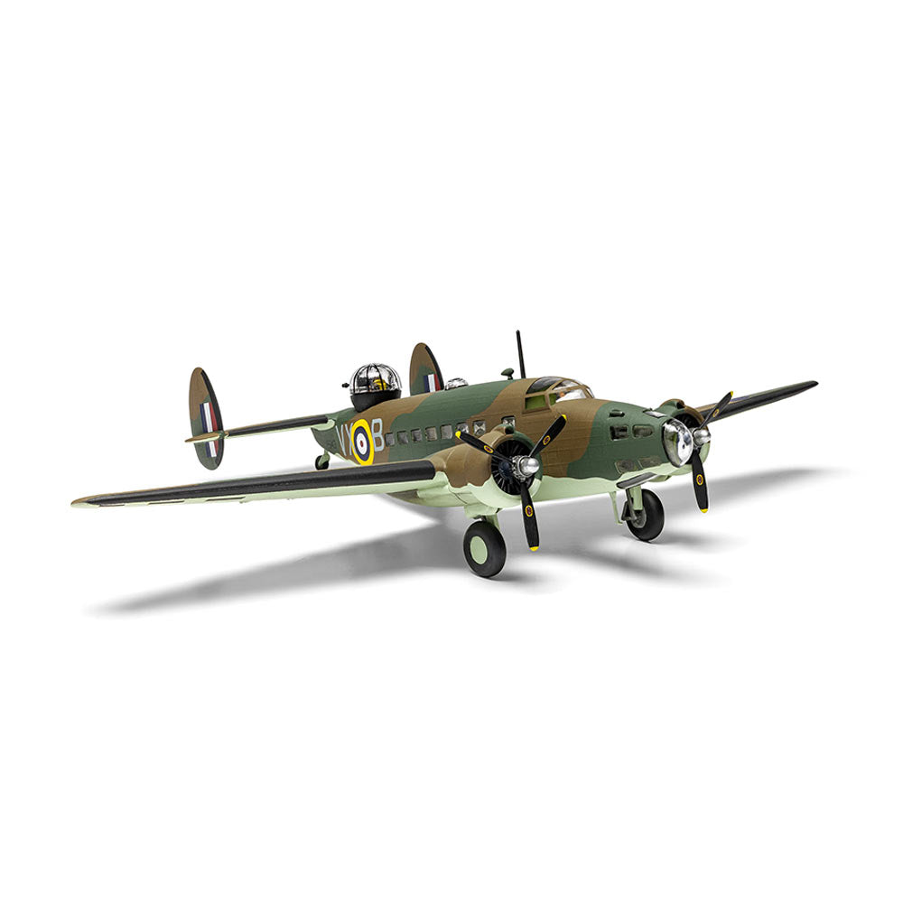 Airfix 1/48 scale model of a second world war Vintage Lockheed Hudson aircraft, showcasing detailed design and craftsmanship.