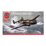 Airfix 1/48 scale model of a second world war Vintage Lockheed Hudson aircraft, showcasing detailed design and craftsmanship.


