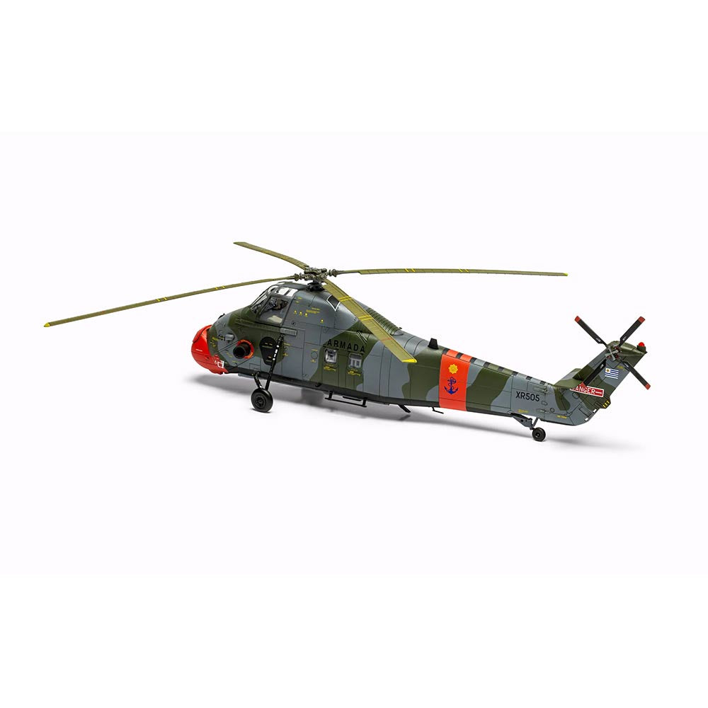 Airfix model of a Westland Wessex HC.2 helicopter, showcasing detailed design and intricate features.