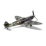 Model airplane "Supermarine Spitfire Mk. Vb" showcasing its iconic design and historical significance. Scale 1:48.