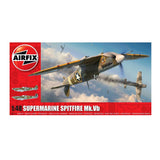 Model kit airplane "Supermarine Spitfire Mk. Vb" showcasing its iconic design and historical significance. Scale 1:48.
