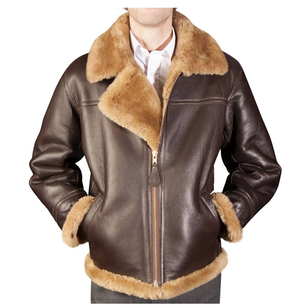 Lightweight Irvin Sheepskin Flying Jacket – RAF Museum Shop