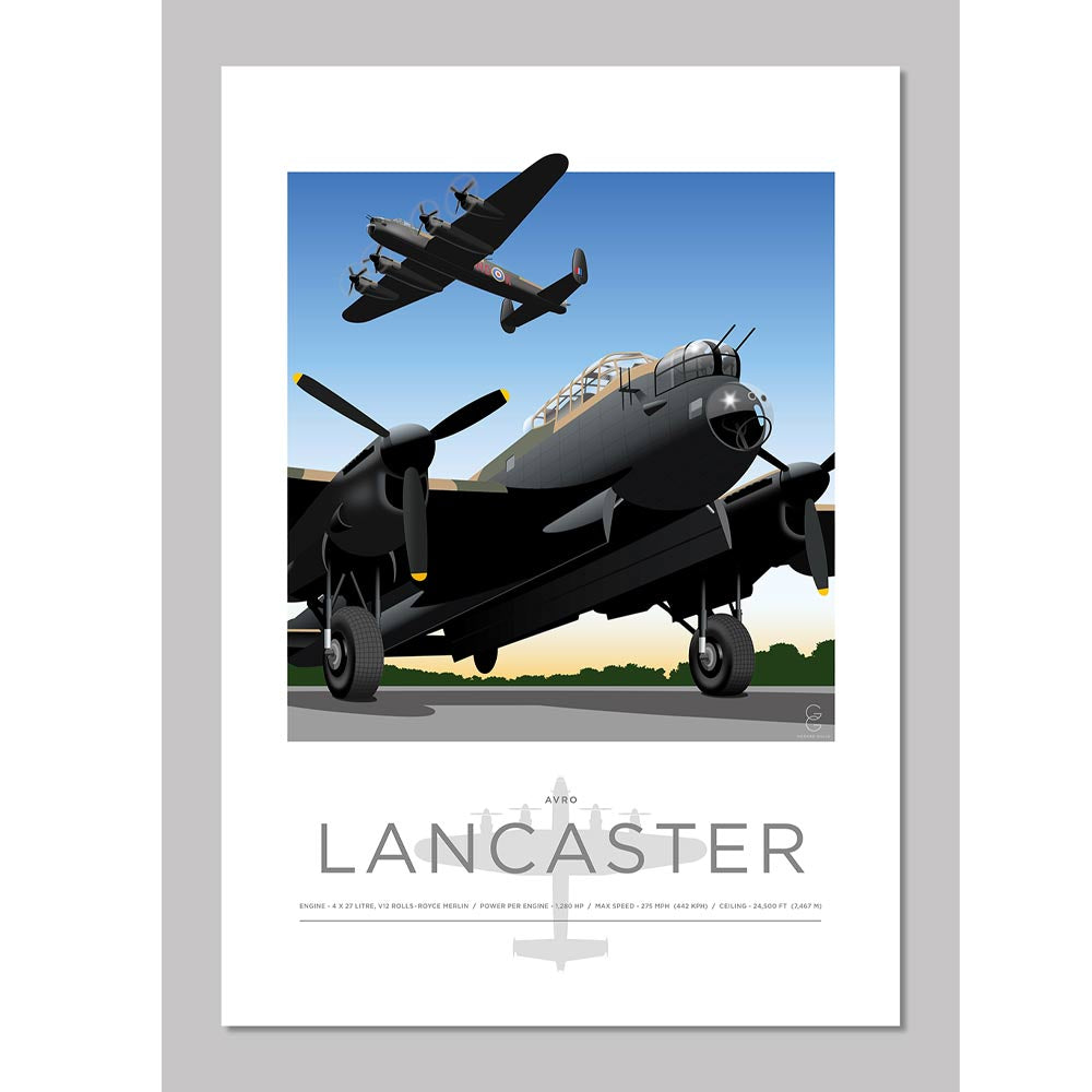 Avro Lancaster A3 Print