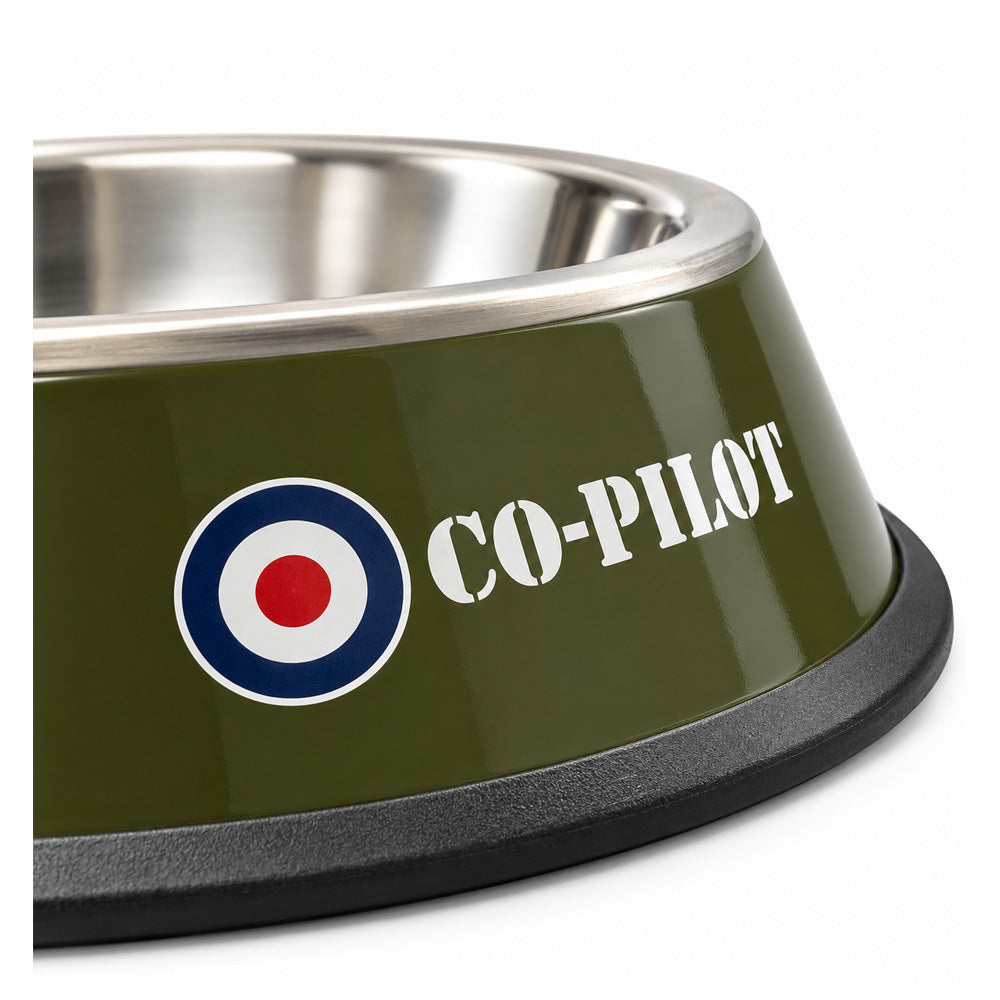 Co-Pilot Dog Bowl