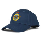 RAF Embroidered King's Crown Navy Cap.