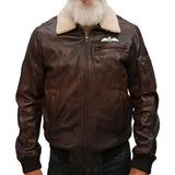 RAF Wings Leather Jacket