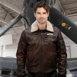RAF Wings Leather Jacket