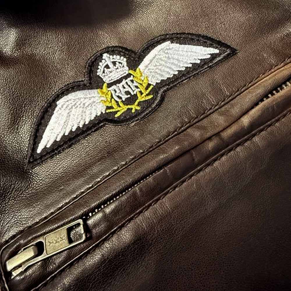 RAF Wings Leather Jacket