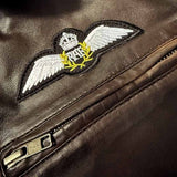 RAF Wings Leather Jacket