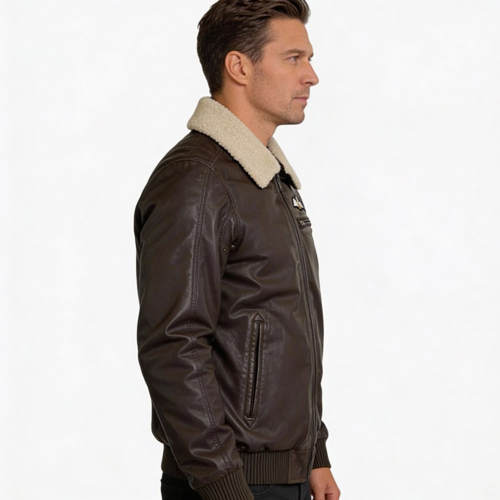 RAF Wings Leather Jacket