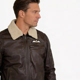 RAF Wings Leather Jacket