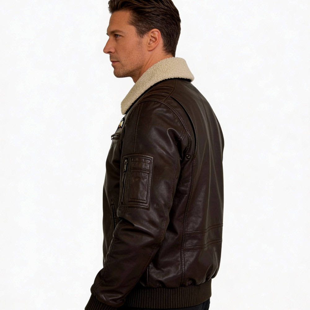 RAF Wings Leather Jacket