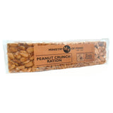 Peanut crunch ration package with 'Ministry of Food' branding.