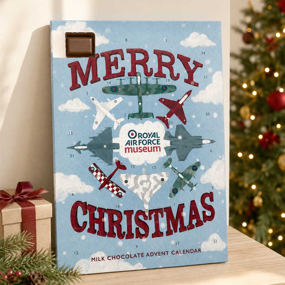 RAF Museum Milk Chocolate Advent Calendar