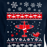 RAF Museum Spitfire Christmas Sweatshirt