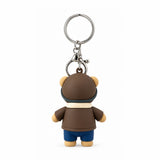 RAF Museum Pilot Bear 3D PVC Keyring