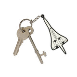 Concorde rubber PVC Keyring attached to keys.