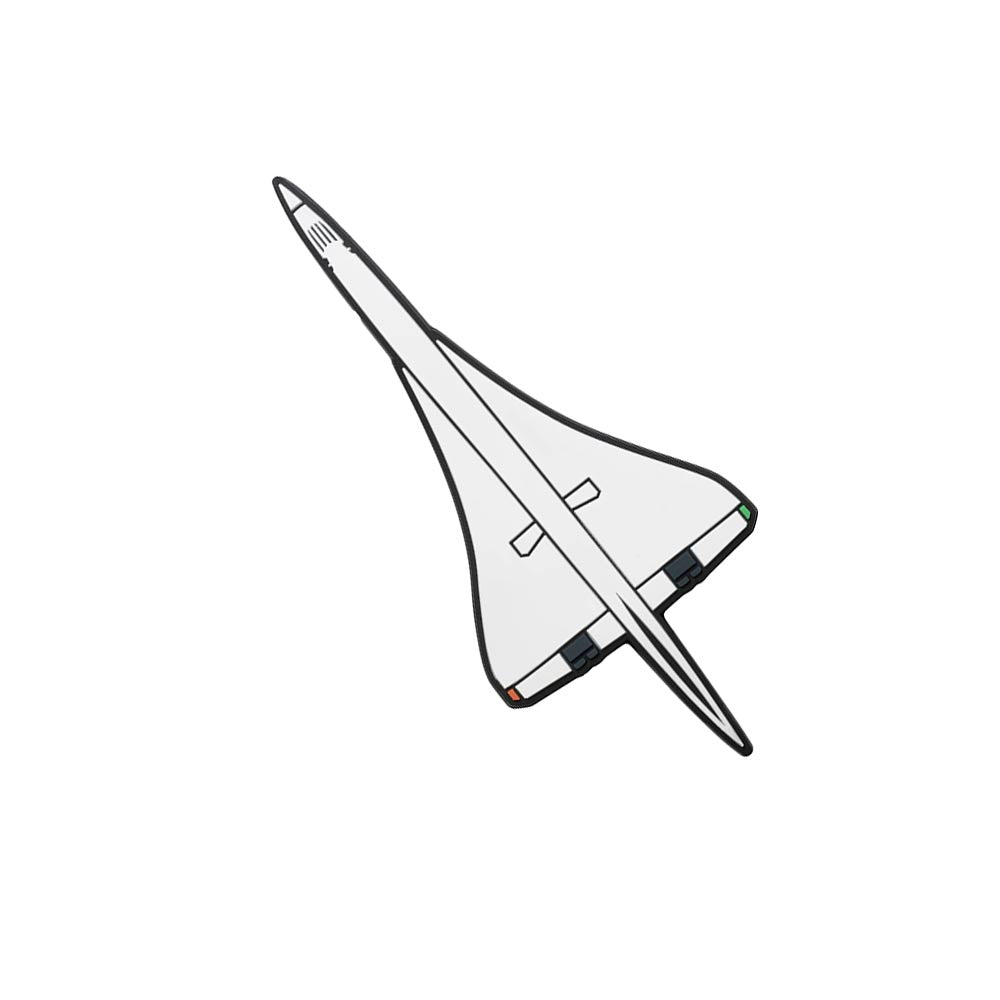 Concorde rubber PVC Magnet