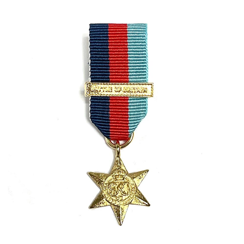 1939 Battle Of Britain Clasp Replica Mini Medal