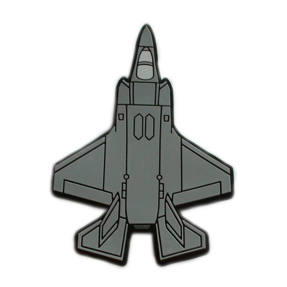F35 Lightning Fighter Jet Magnet. Wingspan 2.1 inch.