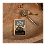 Civil Defence keyring - Tank Keys
