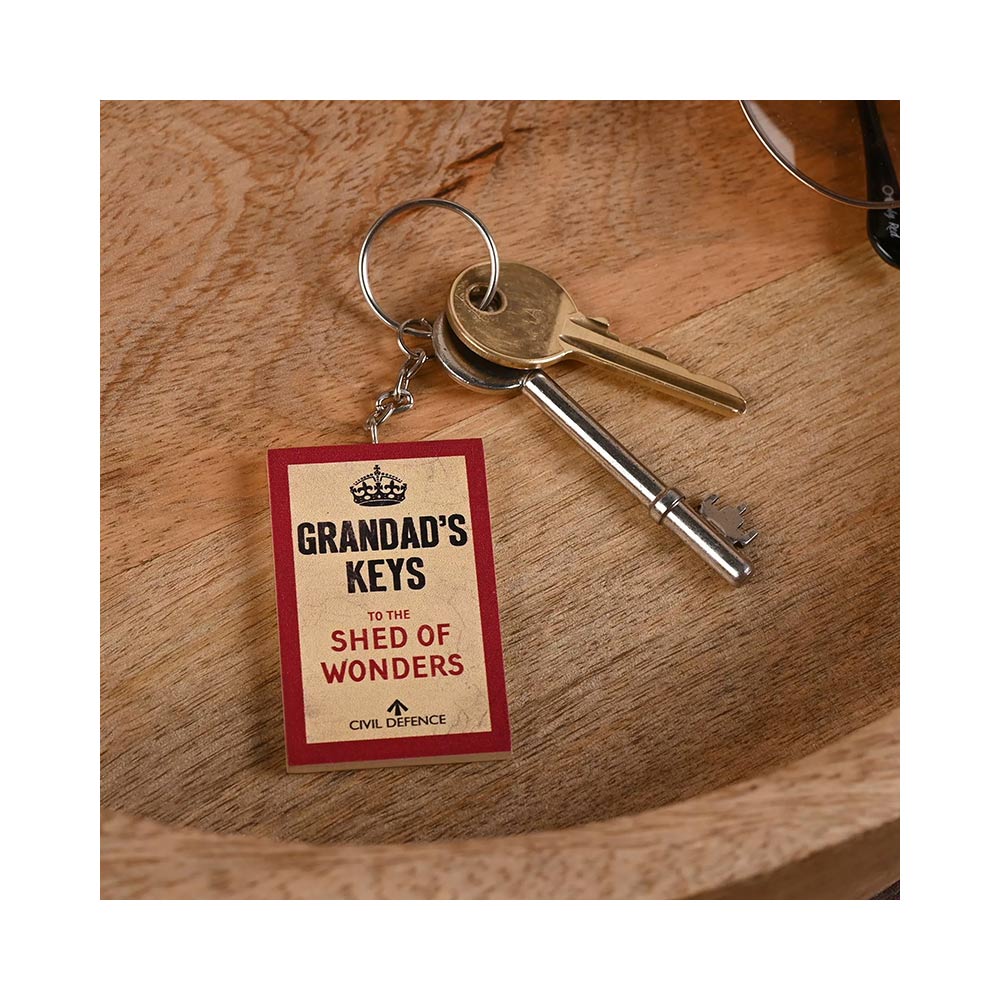 Civil Defence Keyring - Grandad Shed of Wonder