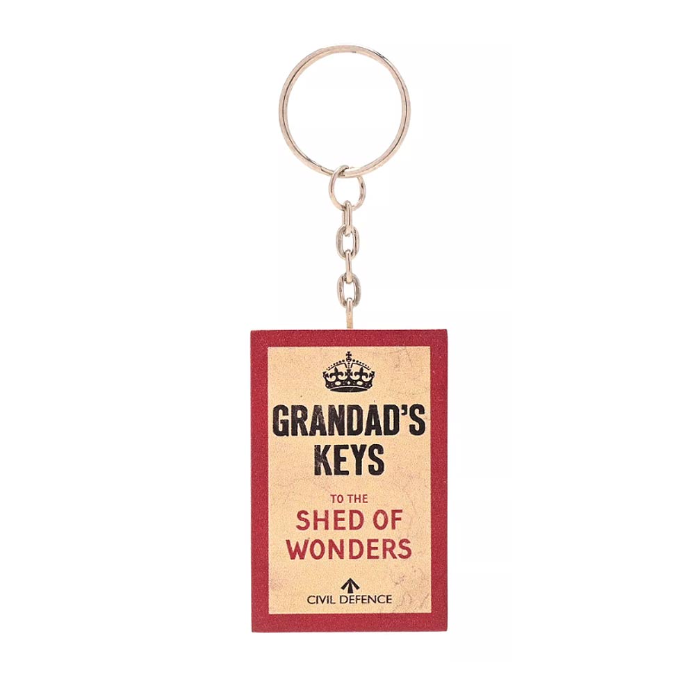 Civil Defence Keyring - Grandad Shed of Wonder