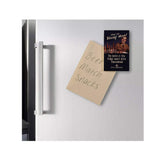 Civil Defence magnet with slogan text, Step Up Young Man! The beers in this fridge won't drink themselves.