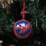 Spitfire Santa Round Bauble