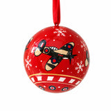 Spitfire Round Bauble