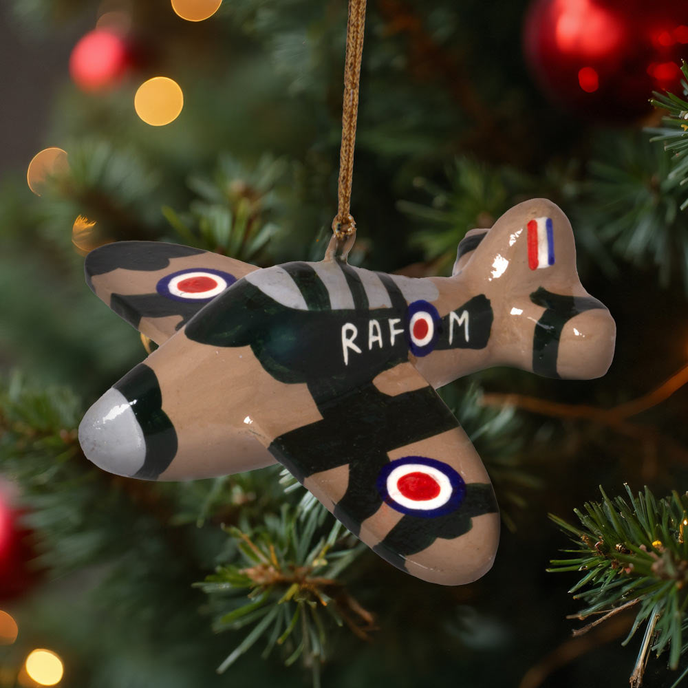 Spitfire Christmas Tree Decoration