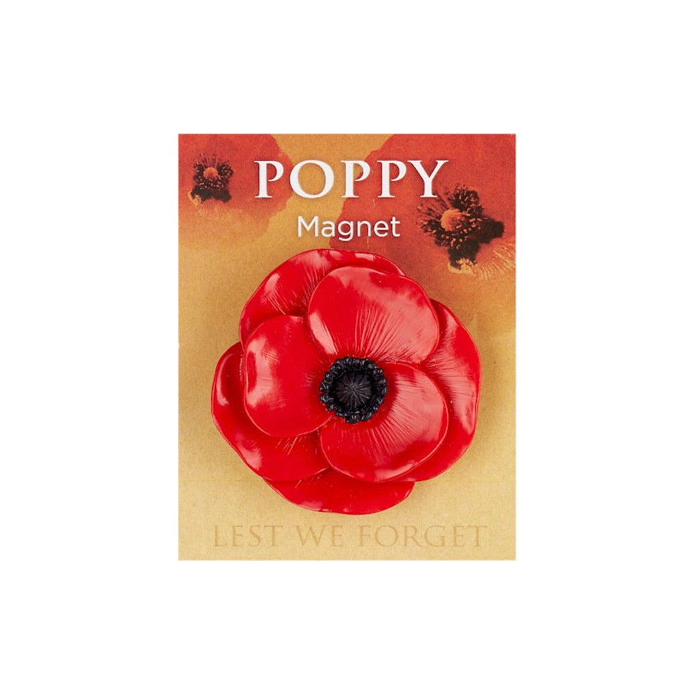 Poppy Fridge Magnet