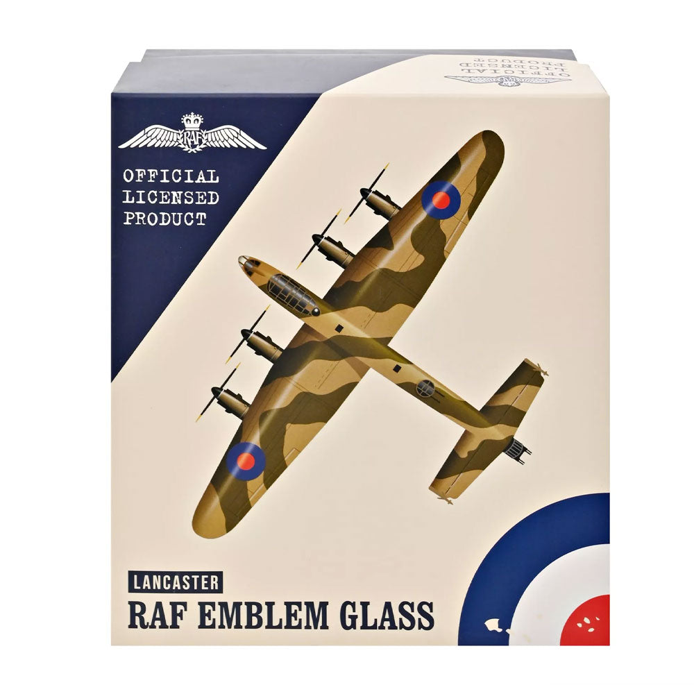 RAF Lancaster Whisky Glass Tumbler