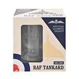 RAF Echced Glass Tankard Vulcan