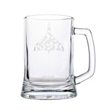 RAF Echced Glass Tankard Vulcan
