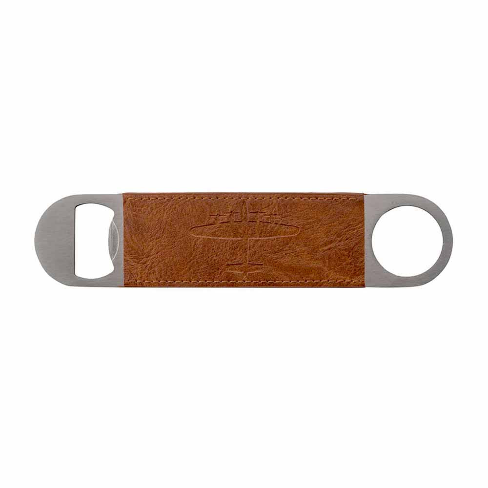 RAF Etched Pint Glass & Bottle Opener Set - Lancaster