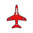 Red Arrows PVC Magnet