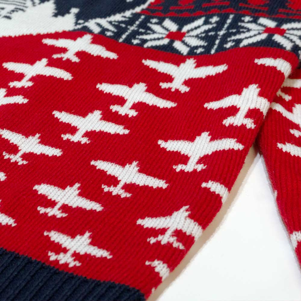 Santa Spitfire Christmas Jumper