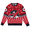 Designed exclusively for the Royal Air Force Museum, this year's jumper features Santa flying in a Spitfire, roundels on both sleeves and "Tally Ho Ho Ho" across the shoulders.