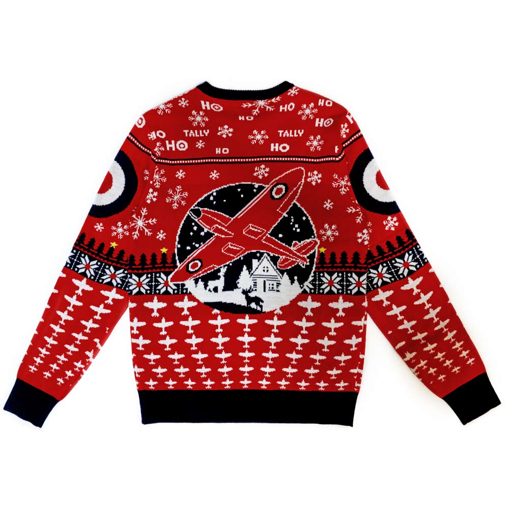 Santa Spitfire Christmas Jumper