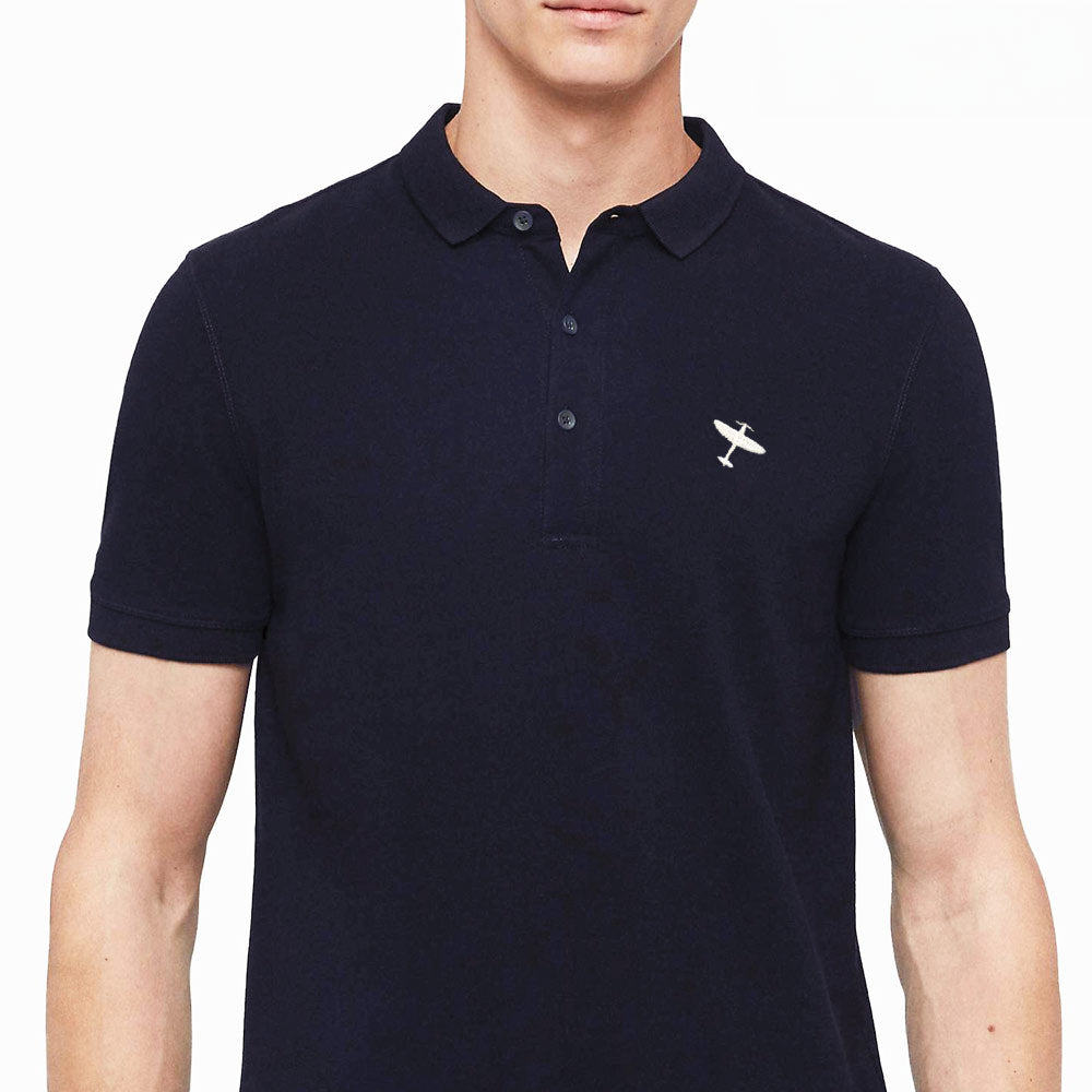 Spitfire Logo Embroidered Polo Shirt