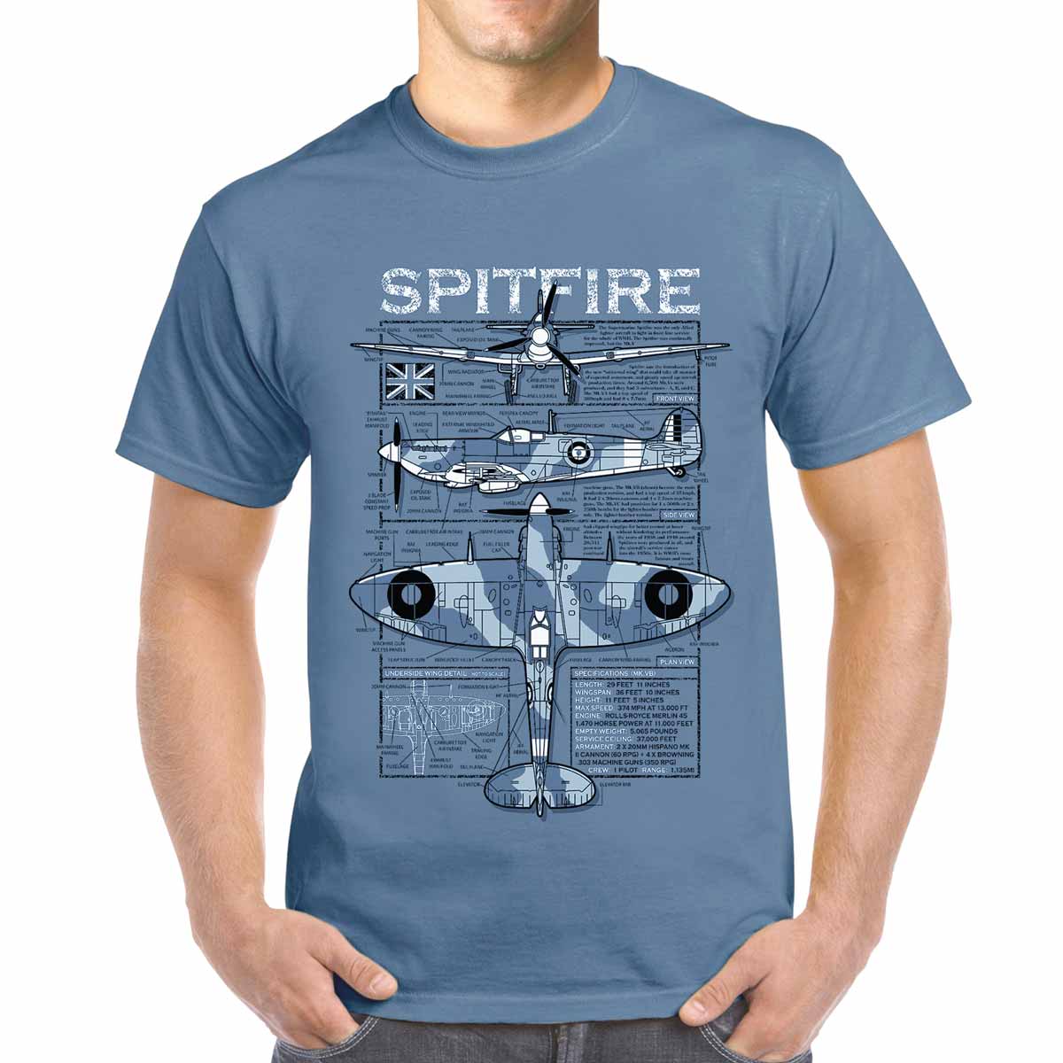 Spitfire Plan T-Shirt