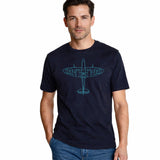 Spitfire Tech T-Shirt - Navy