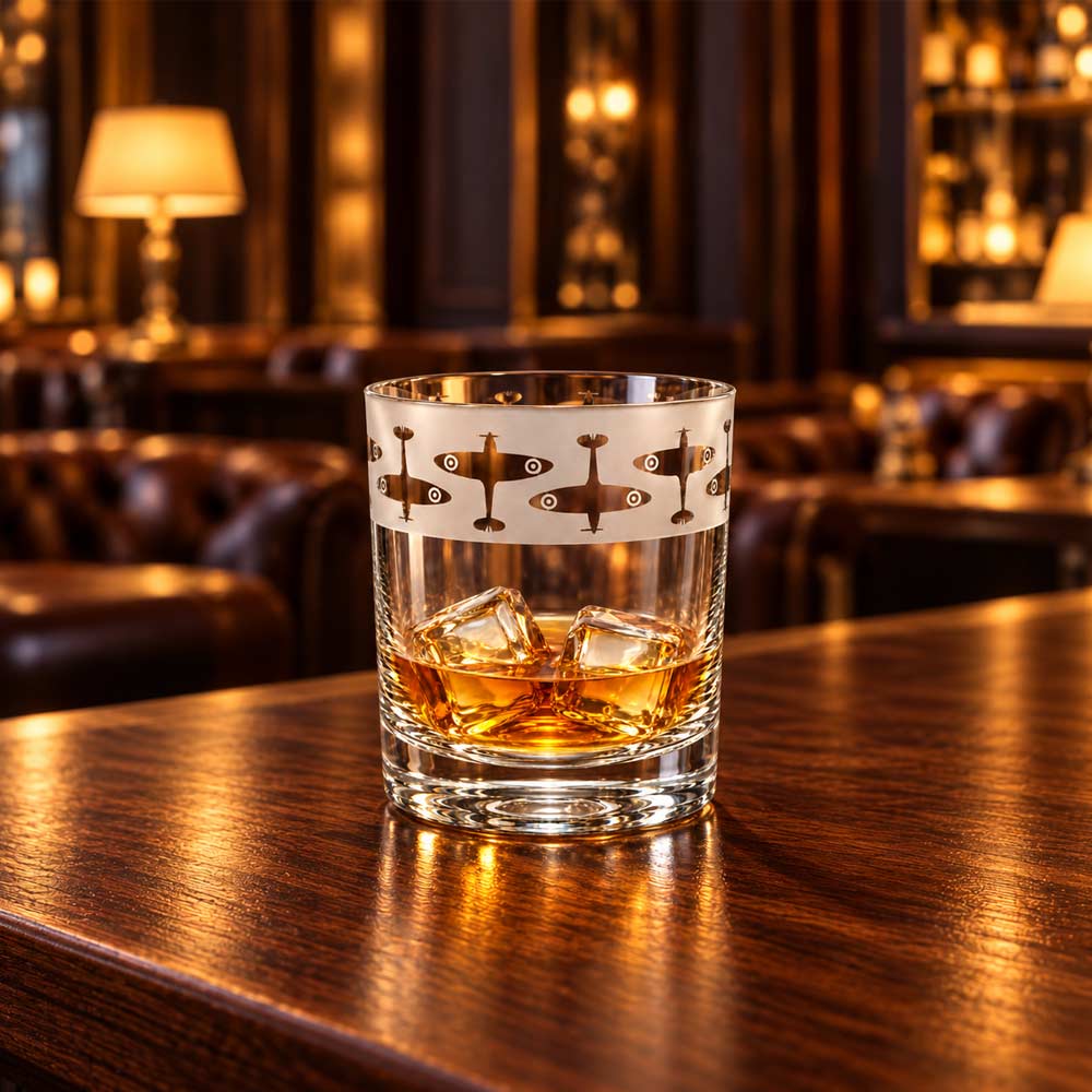 Spitfire Crystal Whisky Tumbler