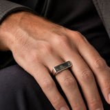 Spitfire Ring for Men with Adjustable Sterling Silver Band, crafted from Genuine Spitfire Fuselage. Suitable to fit sizes U-Y (UK Sizing), 10-12 US sizing.
