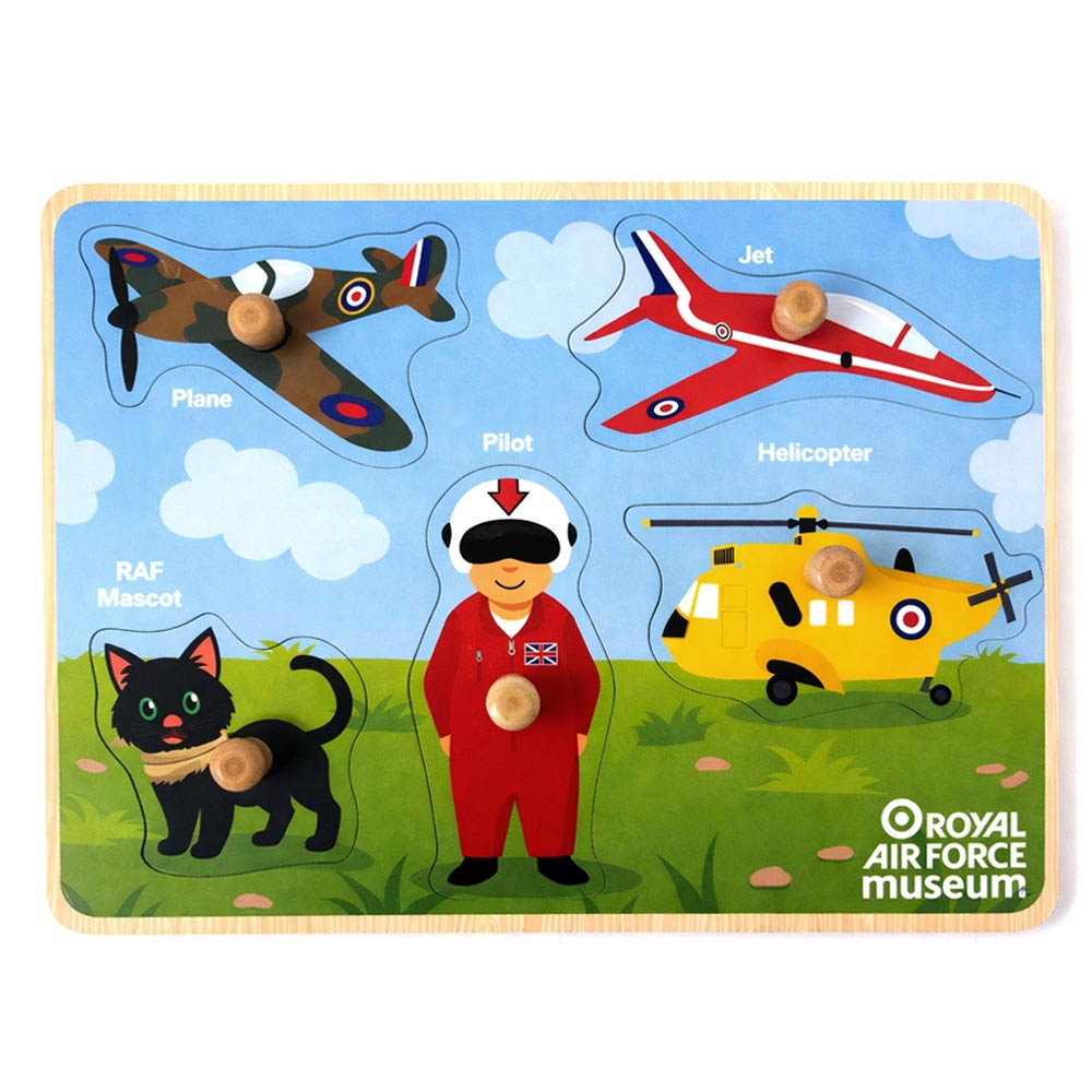 RAF Mascot Peg Puzzle