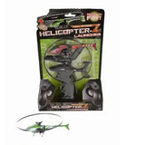 Helicopter Pull String Launcher